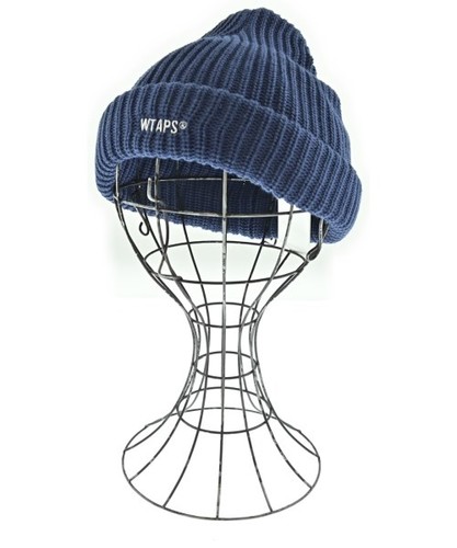 Wtaps knit caps beanies navy - knit,