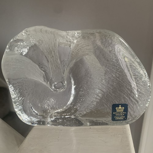 Badger crystal glass - crystal,