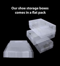 **4x Foldable Shoe Storage