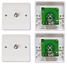 2x Satellite Wall Socket F