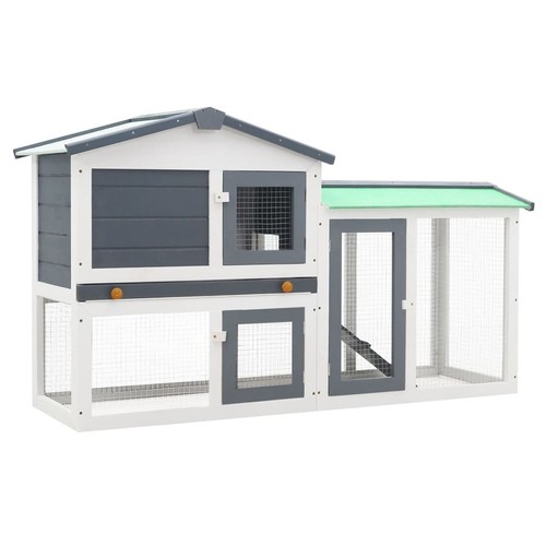 Outdoor large rabbit hutch - outdoor,
