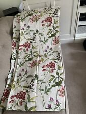 Ashley Wilde Pencil Pleat Floral Curtains 100% Cotton 86 x 52"