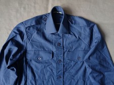 British Army RAF MAN'S Shirt Long Sleeve Combat Uniform Dress Navy SIZES