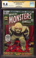 Where Monsters Dwell # 12 CGC