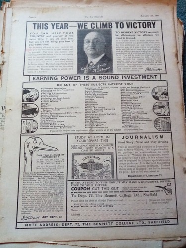 B5f ephemera 1941 - b5f,