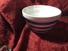 Vintage Blue And White Striped