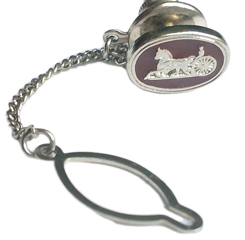 Celine tie tack - mens, enamel