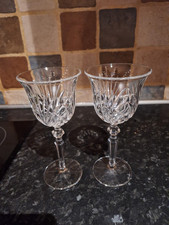Stuart Crystal Redhouse Collection White Wine Glass X2 Lead Crystal Premium
