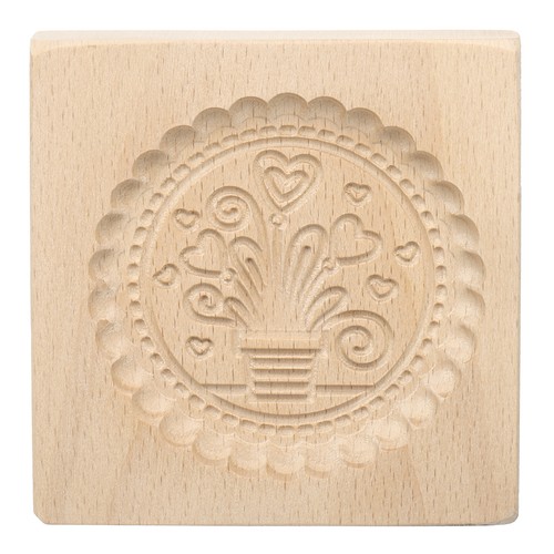 Wooden cookie mould x - cookie,