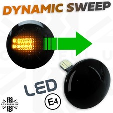 Dynamic sweep LED Smoked SIDE