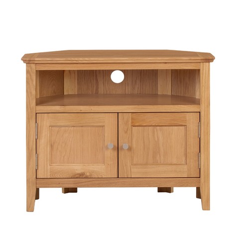 Corner stand small wooden - tv,