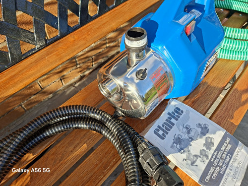 Clarke electric water pump - pump,