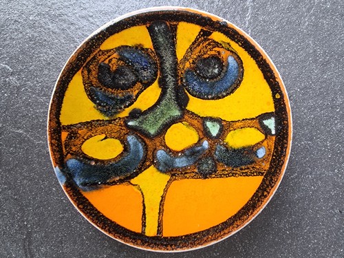 Poole pottery delphis pin dish - pottery,