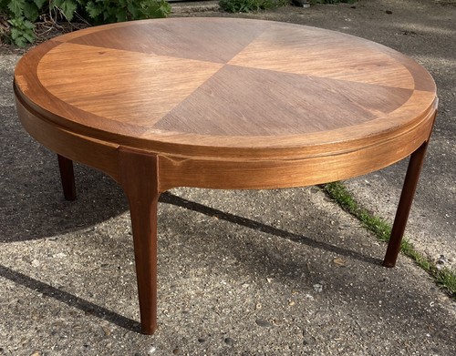 Mid century teak sunburst - mid,
