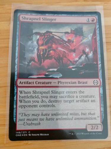 Mtg shrapnel slinger - mtg,