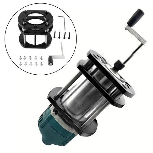 Router lift black - black, for