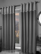 Silver Grey Curtains Blackout