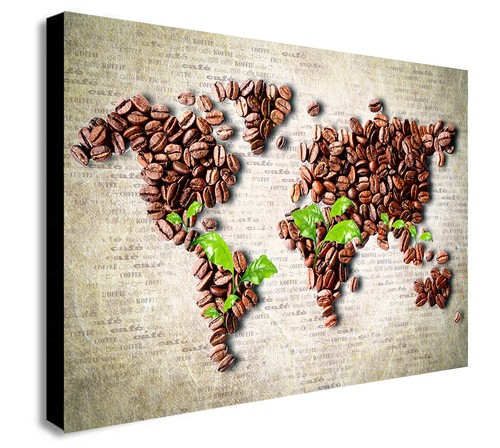 Coffee beans world - world,
