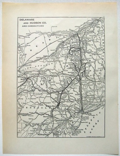 Delaware hudson railroad - hudson,
