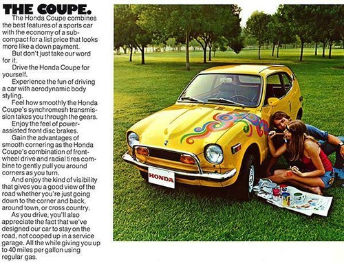 1971 honda z600 - z600, coupe