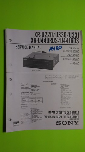 Sony u220 u330 u331 u440rds - sony,
