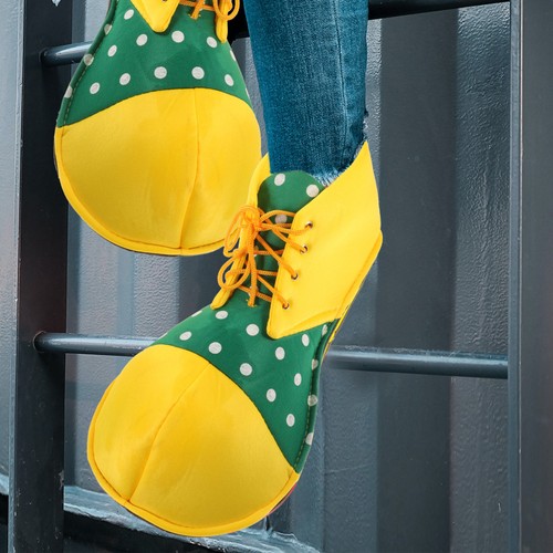 Pair durable yellow clown - 1,