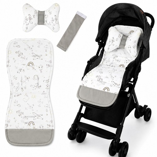 Baby pram liner soft - soft, double