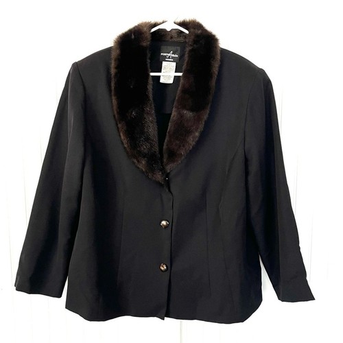 Vintage plus size faux fur - plus,