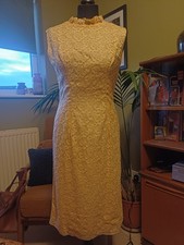 Beautiful handmade 1960s cream