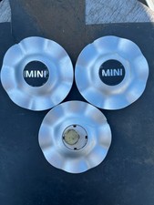 2007 mini cooper 1.6 wheel hub caps / cover x3 #1