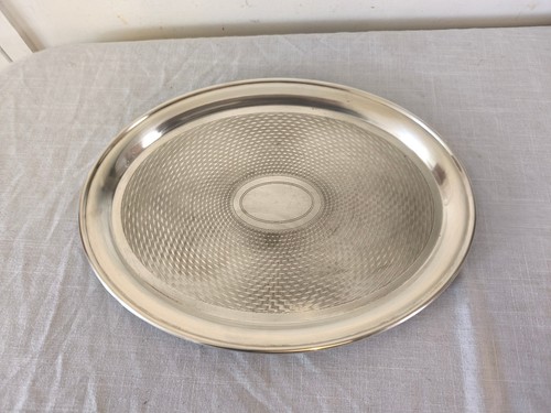 Vintage sheffield serving tray - sheffield,