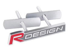 Design grill badge - r, front