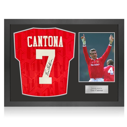 Eric cantona signed manchester - cantona,
