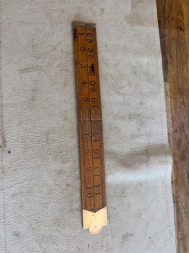 Vintage rabone boxwood brass - rabone,