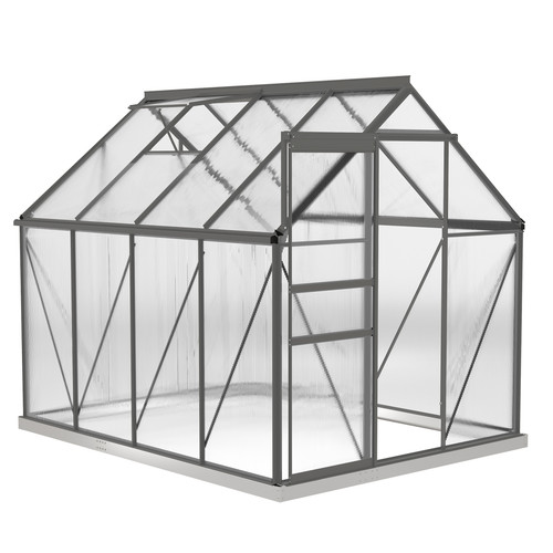 Outsunny polycarbonate walk - outsunny, walk-in