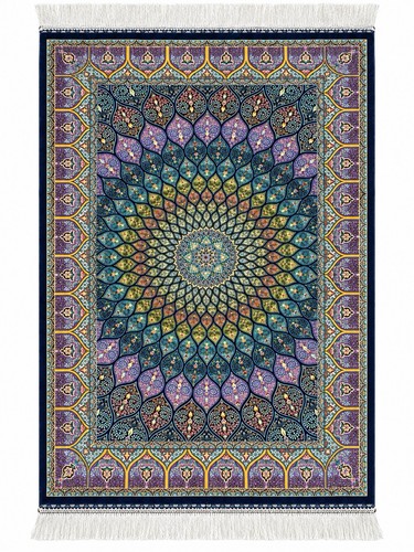 Bamboo silk carpet - silk, 2.5x4