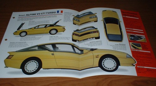 1988 renault alpine - 1988, v6