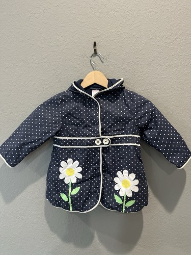 Gymboree polka dot daisy - daisy, rain