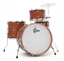 Gretsch Catalina Club Rock 24" 4 Pc Shell Pack, Satin Walnut Glaze