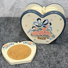 VTG Heart Shaped Coaster &