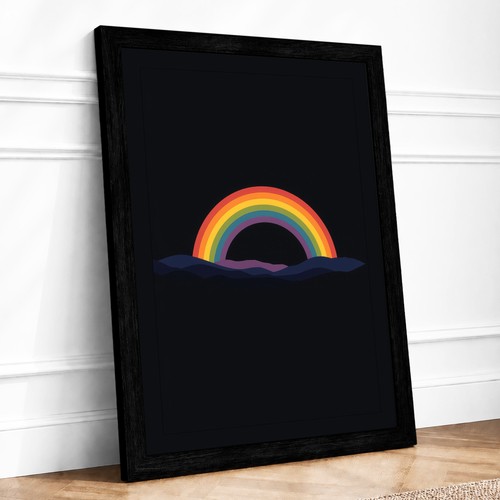 Neon rainbow light modern - rainbow,