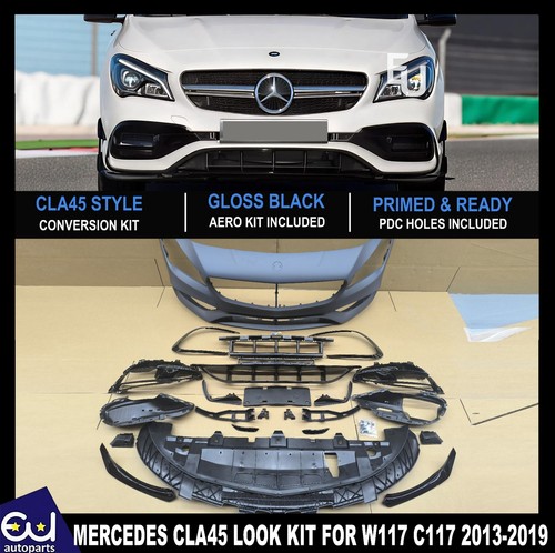 Cla45 style front bumper - cla45,