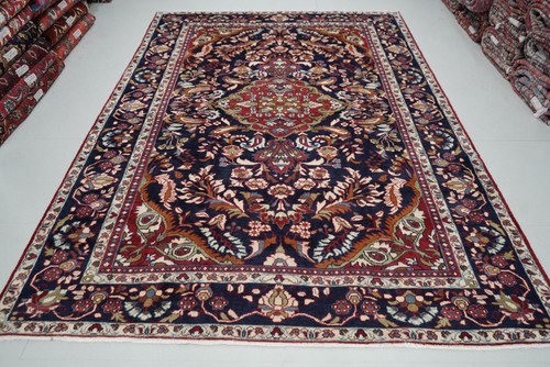 Large vintage wool rug 292 - rug, x