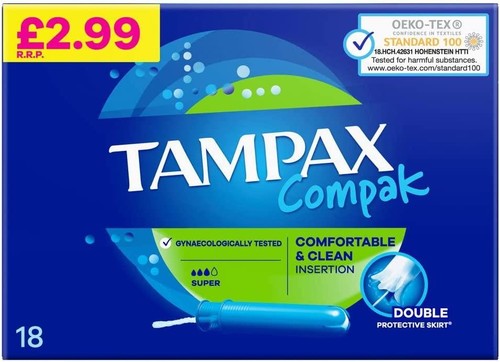 Tampax compak super s - compak,