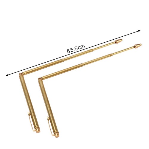 Gold brass dowsing - gold,