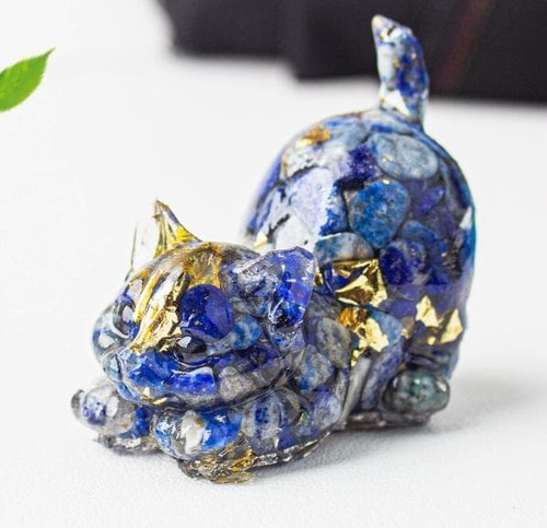 Lapis lazuli style cat - lapis,