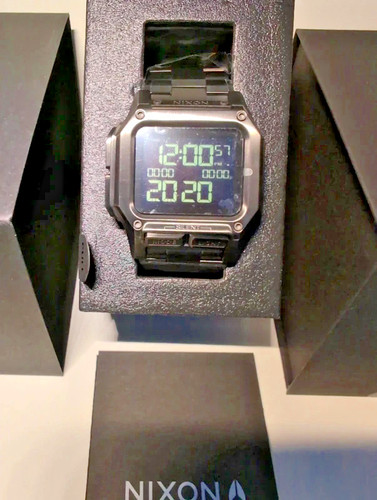 Nixon regulus gunmetal - regulus, ss