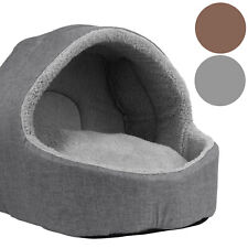 Soft Pet Igloo Bed Warm Snug House Cat Dog Puppy Kitten Cave Pod Washable 