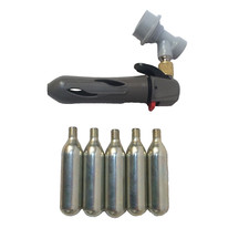 Co2 keg charger gas bundle - co2,