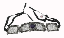 Alchemy Gothic Tzarina Choker Necklace P448 2006 Pretty Goth Vampire Purple 00s